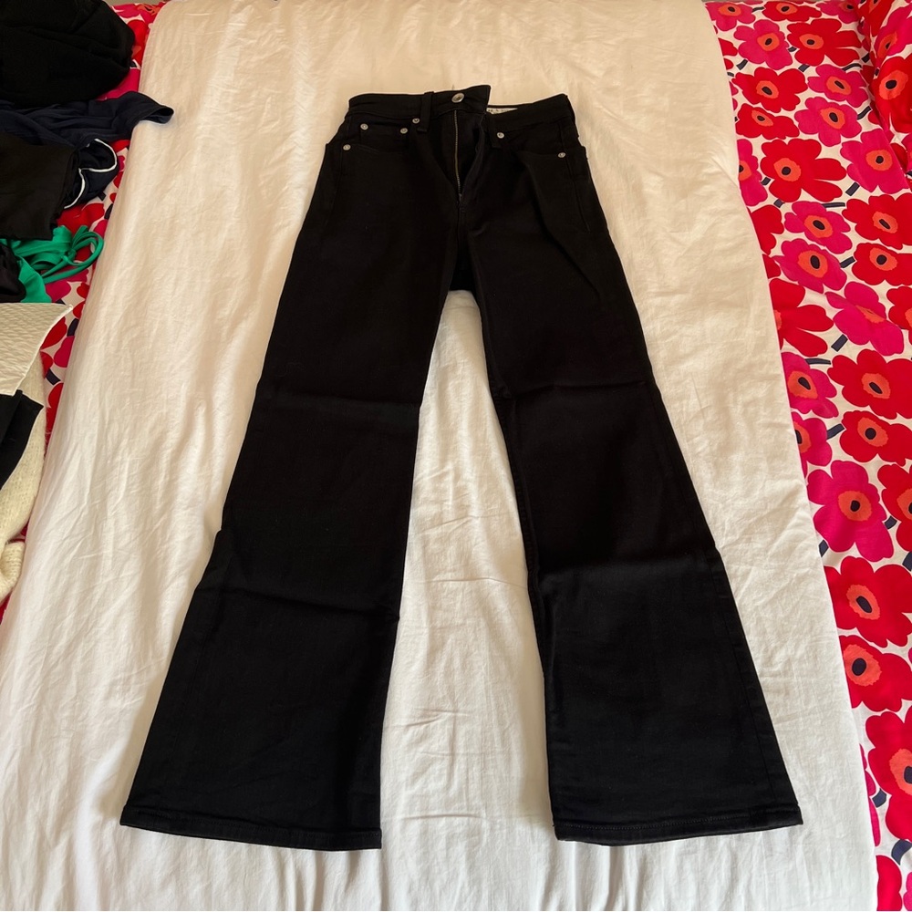 Brand New Rag & Bone Casey High Rise Flare Jeans - Picture 2 of 3